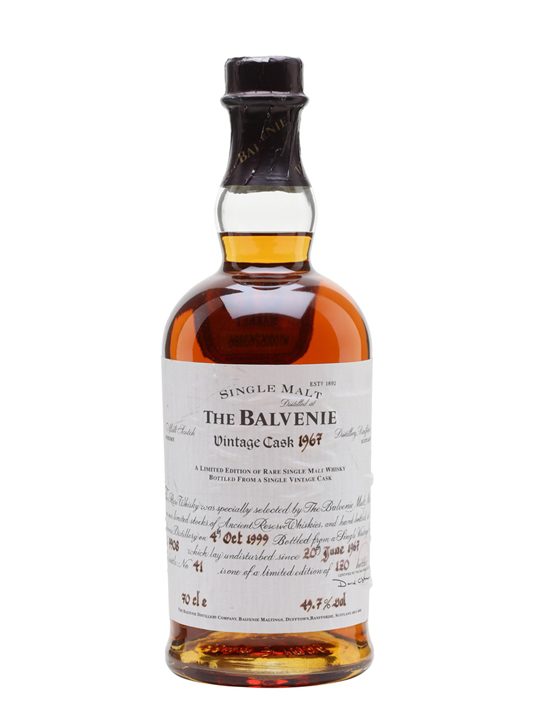 Balvenie 1967 / 32 Year Old / Cask #9908 Speyside Whisky