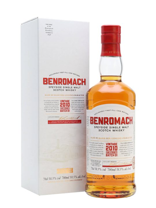 Benromach Cask Strength Vintage 2010 / Batch 1 Speyside Whisky