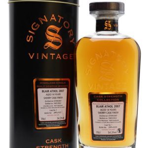 Blair Athol 2007 / 14 Year Old / Sherry Cask / Signatory Highland Whisky