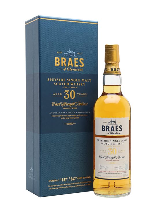 Braes of Glenlivet 30 Year Old / Secret Speyside Batch 2 Speyside Whisky