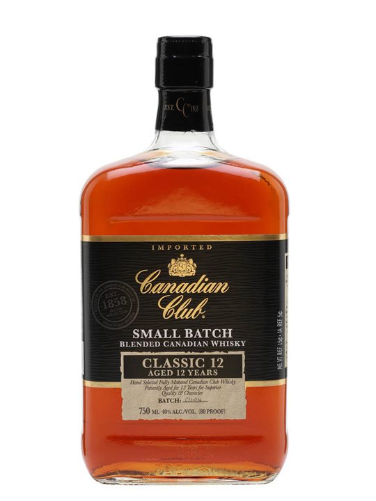 Canadian Club 12 Year Old Canadian Whisky