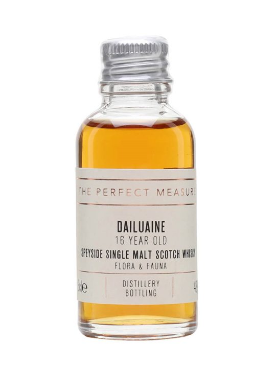 Dailuaine 16 Year Old Sample / Flora & Fauna Speyside Whisky