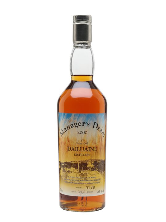 Dailuaine 17 Year Old / Sherry Cask / Manager's Dram Speyside Whisky