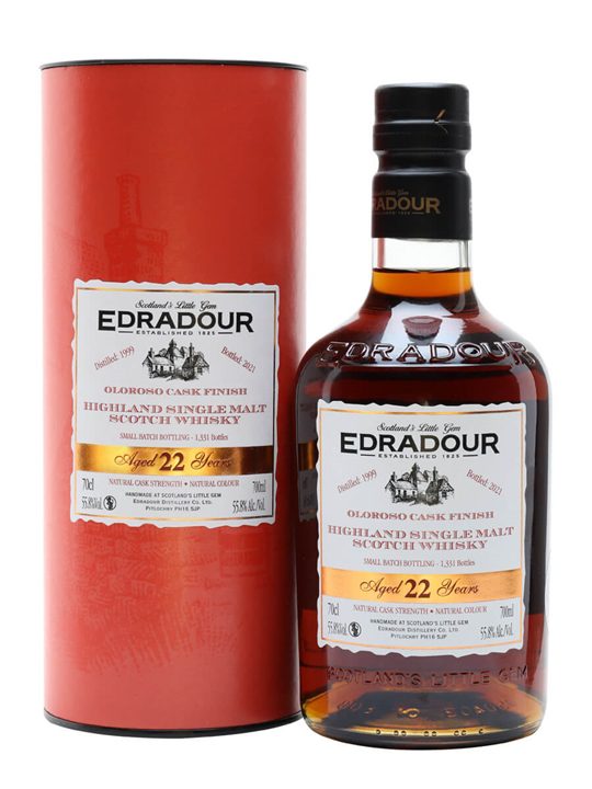 Edradour 1999 / 22 Year Old / Oloroso Finish Highland Whisky