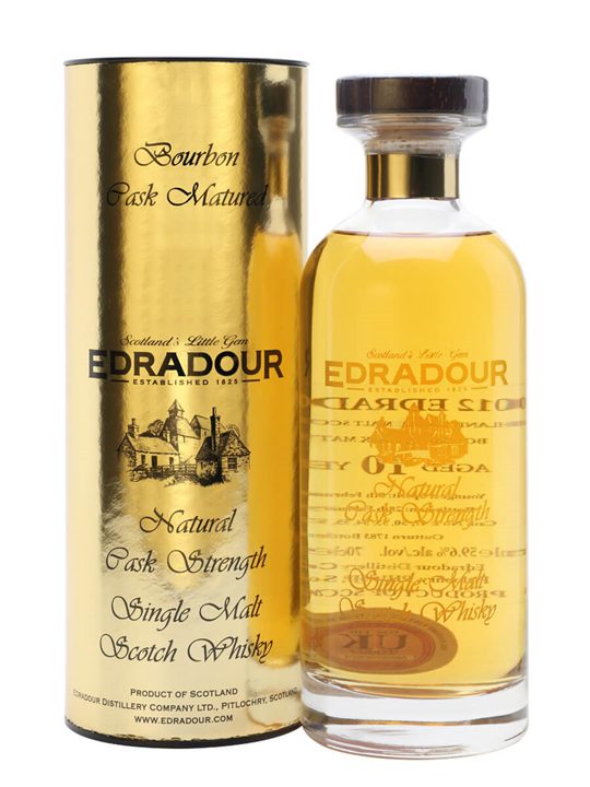 Edradour 2012 / 10 Year Old / Bourbon Cask Highland Whisky