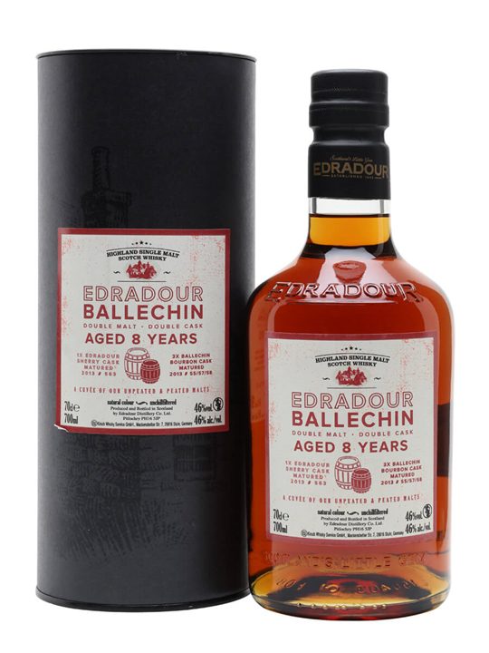 Edradour Ballechin Double Malt 2013 / 8 Year Old Highland Whisky