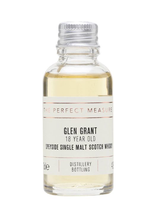 Glen Grant 18 Year Old Sample Speyside Single Malt Scotch Whisky