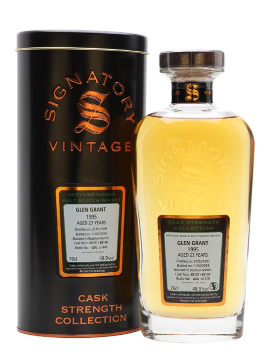 Glen Grant 1995 / 23 Year Old / Signatory Speyside Whisky
