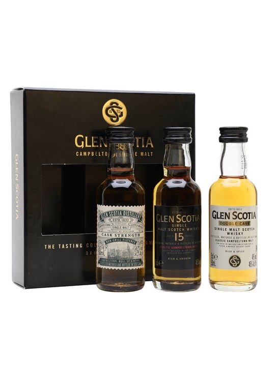 Glen Scotia Miniature Gift Pack / 3x5cl Campbeltown Whisky