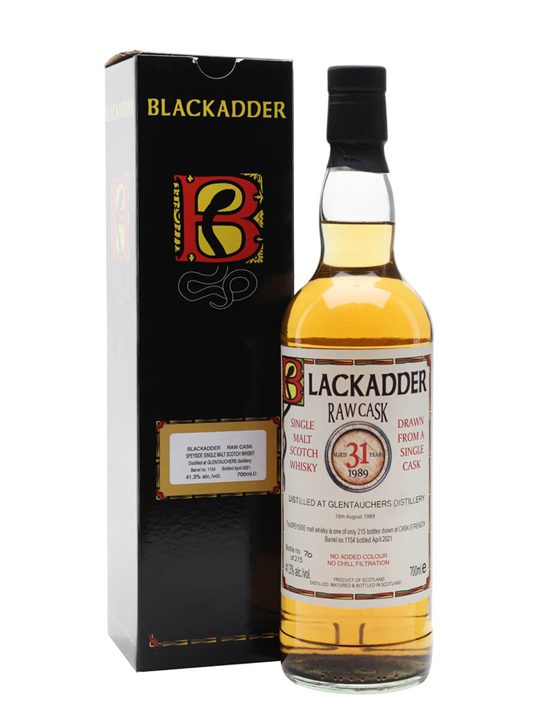 Glentauchers 1989 / 31 Year Old / Blackadder Speyside Whisky