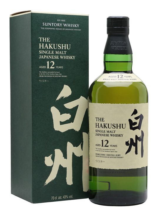 Hakushu 12 Year Old Japanese Single Malt Whisky