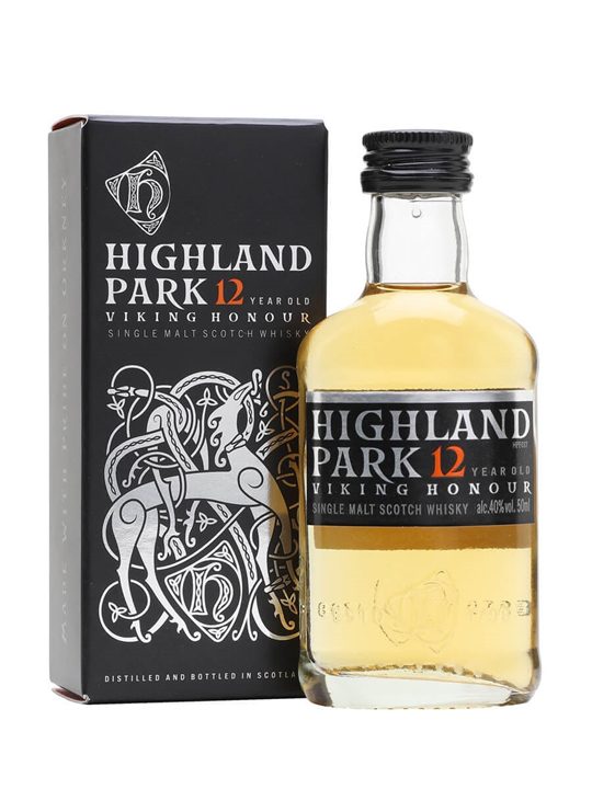 Highland Park 12 Year Old Miniature Highland Single Malt Scotch Whisky