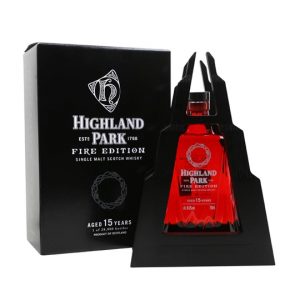 Highland Park Fire 15 Year Old Island Single Malt Scotch Whisky