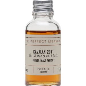 Kavalan Solist Manzanilla Cask #010A (2011) Sample Taiwanese Whisky