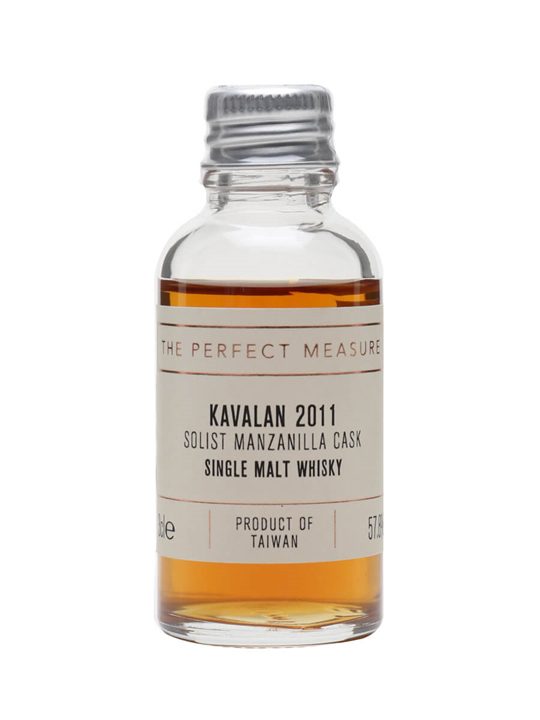 Kavalan Solist Manzanilla Cask #010A (2011) Sample Taiwanese Whisky