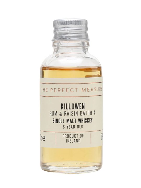 Killowen Rum & Raisin Batch 4 Sample / 6 Year Old Single Whisky