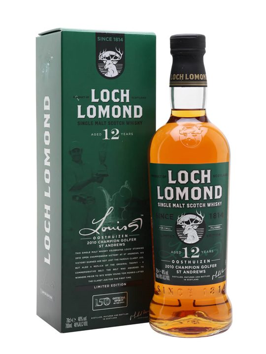 Loch Lomond 12 Year Old Louis Oosthuizen Edition Highland Whisky