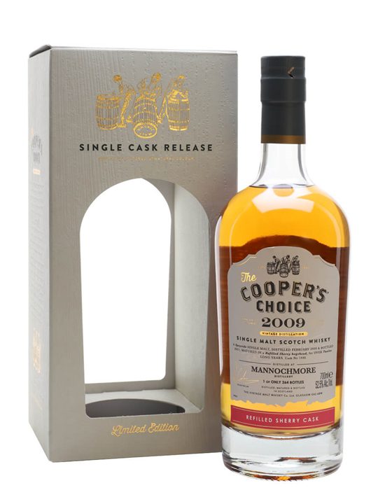 Mannochmore 2009 / 12 Year Old / The Cooper's Choice Speyside Whisky