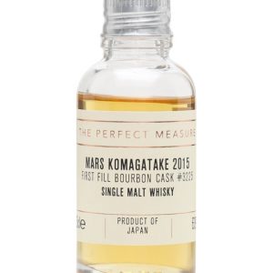 Mars Komagatake 2015 First Fill Bourbon Single Cask Sample Single Whisky