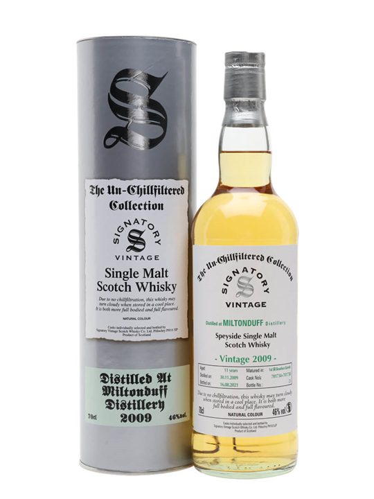 Miltonduff 2009 / 11 Year Old / Signatory Highland Whisky