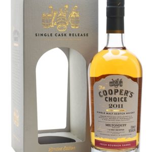 Miltonduff 2011 / 10 Year Old / The Cooper's Choice Speyside Whisky