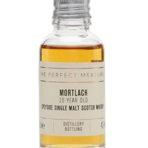 Mortlach 20 Year Old Sample Speyside Single Malt Scotch Whisky