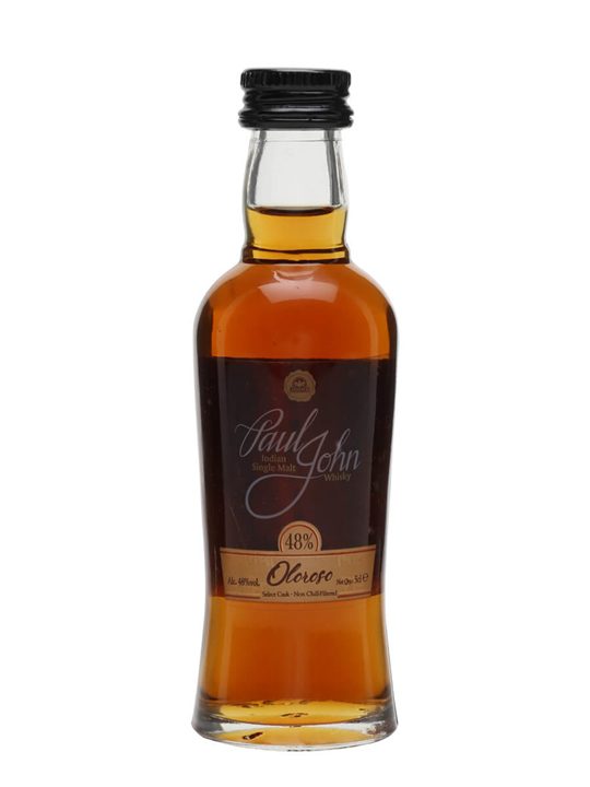 Paul John Oloroso Cask Select Miniature Indian Single Malt Whisky