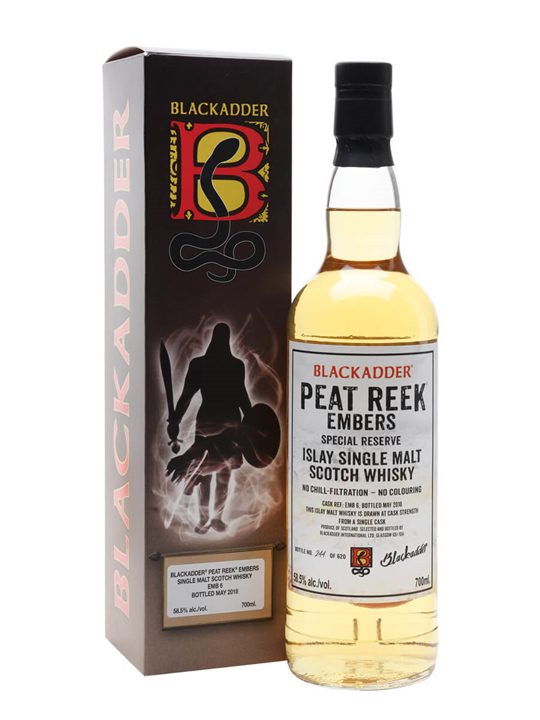 Peat Reek Embers 8 Year Old Islay Single Malt / Blackadder Islay Whisky