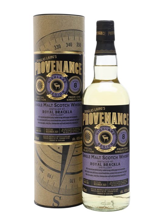 Royal Brackla 2013 / 8 Year Old / Provenance Highland Whisky