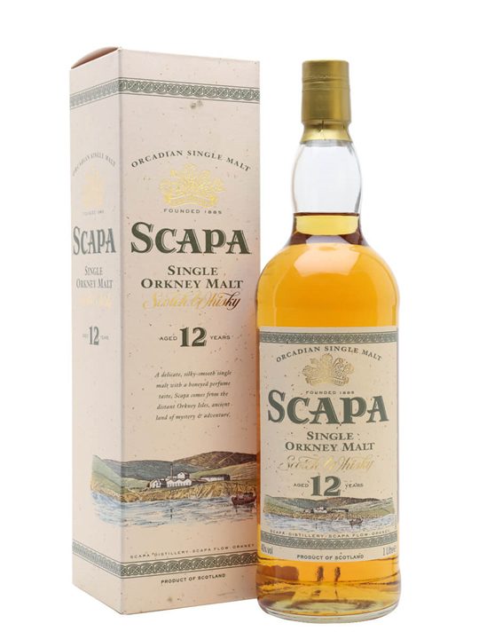Scapa 12 Year Old / Bot.1990s Island Single Malt Scotch Whisky
