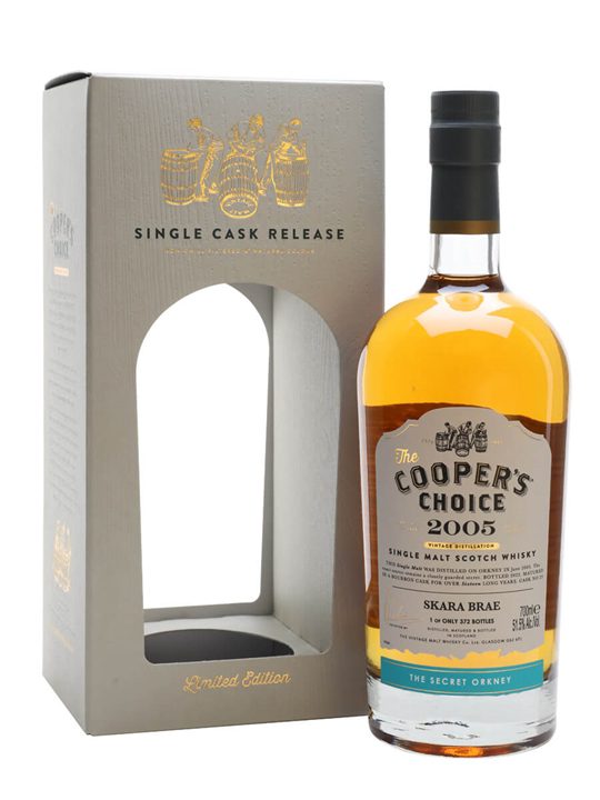 Secret Orkney 'Skara Brae' 2005 / 16 Year Old / The Cooper's Choice Island Whisky