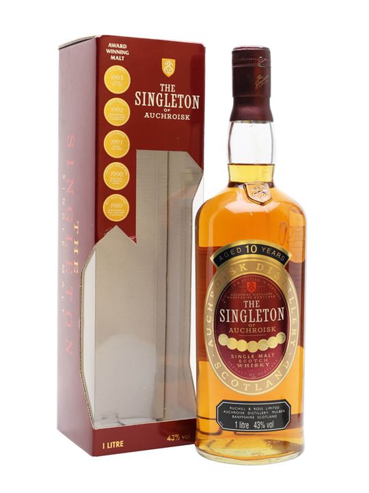 Singleton of Auchroisk 10 Year Old / 1L Speyside Whisky