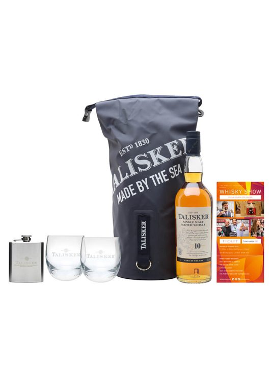 Talisker 10 Year Old Whisky Show Package / 1 Sunday Ticket Island Whisky
