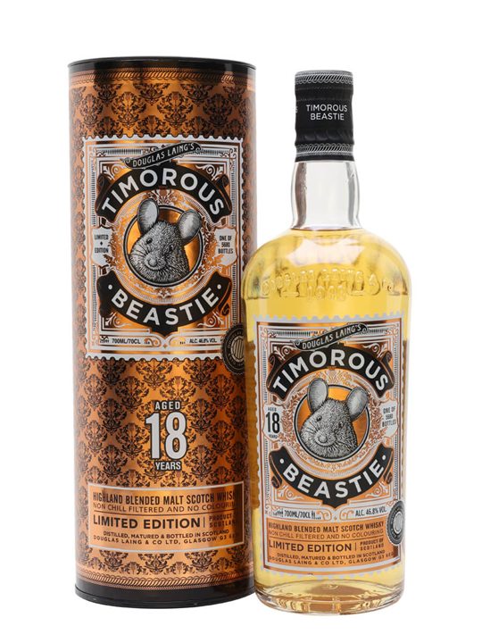 Timorous Beastie 18 Year Old / Bot.2019 / Douglas Laing Highland Whisky