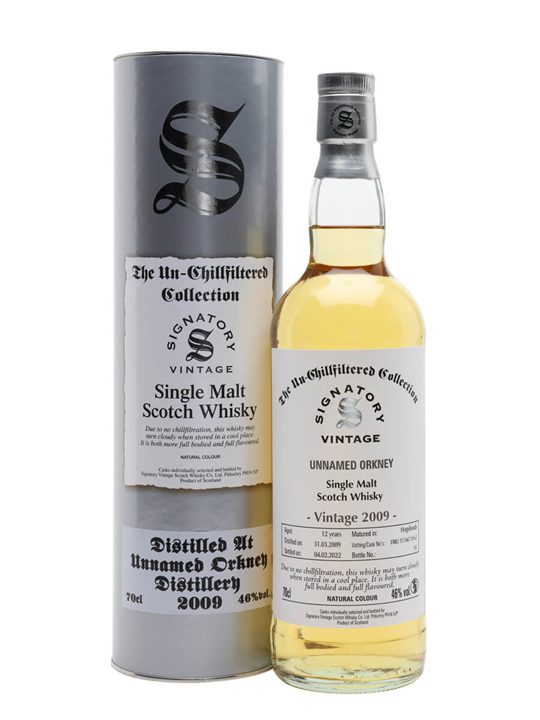 Unnamed Orkney 2009 / 12 Year Old / Signatory Island Whisky