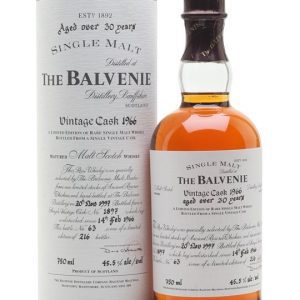 Balvenie 1966 / Over 30 Year Old / Cask #1897 Speyside Whisky