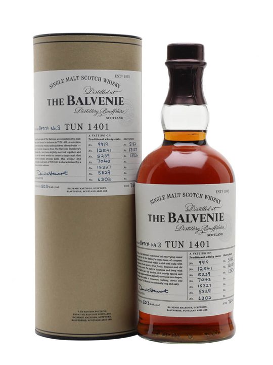 Balvenie Tun 1401 / Batch 3 Speyside Single Malt Scotch Whisky