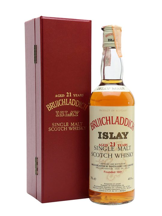 Bruichladdich 21 Year Old / Bot.1980s Islay Single Malt Scotch Whisky