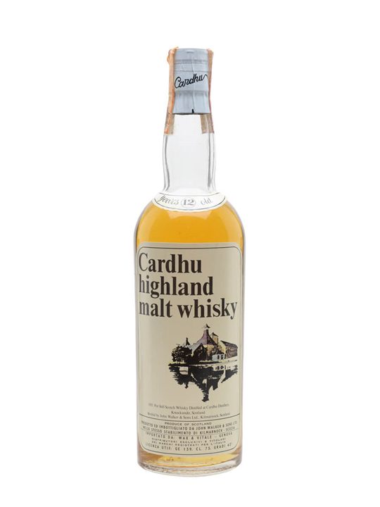 Cardhu 12 Year Old / Bot.1970s Speyside Single Malt Scotch Whisky