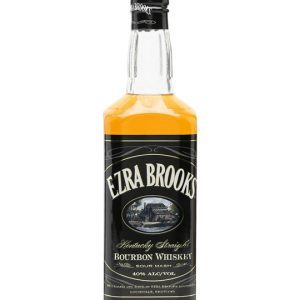 Ezra Brooks Black Label Bourbon Kentucky Straight Bourbon Whiskey
