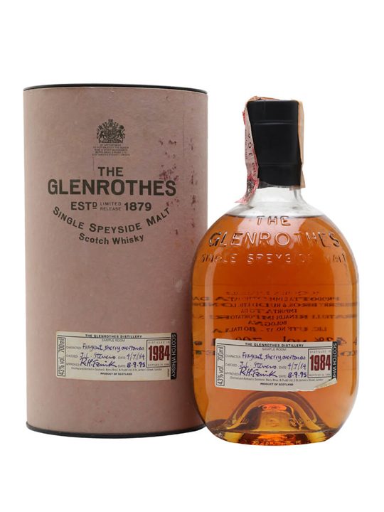 Glenrothes 1984 / Bot.1996 Speyside Single Malt Scotch Whisky