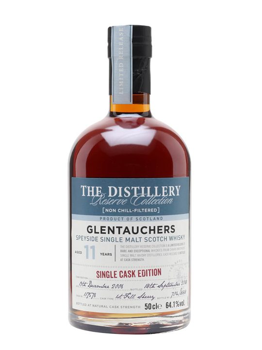 Glentauchers 2006 / 11 Year Old / Sherry Cask / Distillery Reserve Collection Speyside Whisky