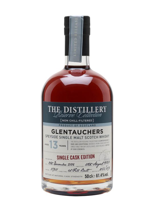 Glentauchers 2006 / 13 Year Old / Sherry Cask / Distillery Reserve Collection Speyside Whisky