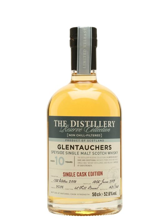 Glentauchers 2008 / 10 Year Old / Distillery Reserve Collection Speyside Whisky