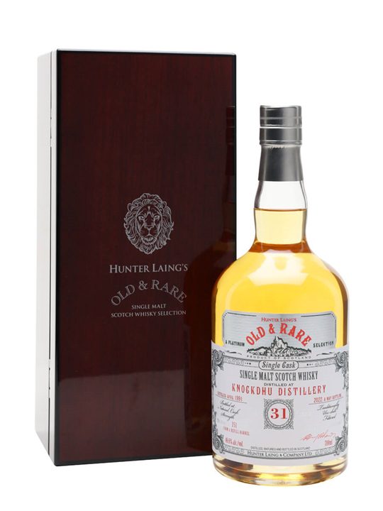 Knockdhu 1991 / 31 Year Old / Old and Rare Speyside Whisky