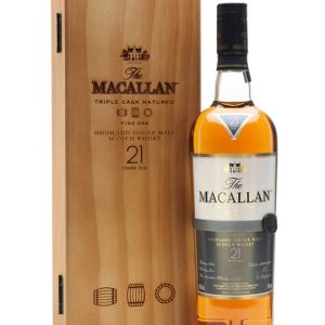 Macallan 21 Year Old / Fine Oak Speyside Single Malt Scotch Whisky
