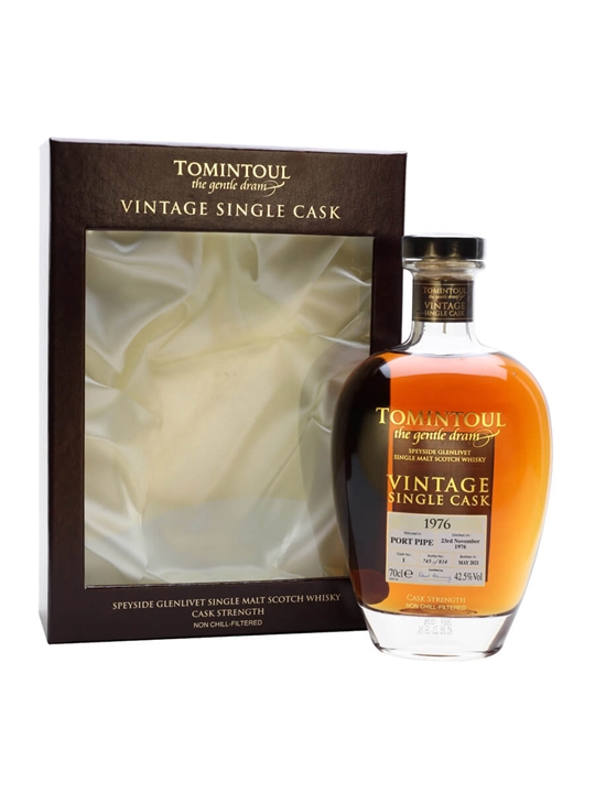 Tomintoul 1976 / 44 Year Old / Port Pipe Speyside Whisky
