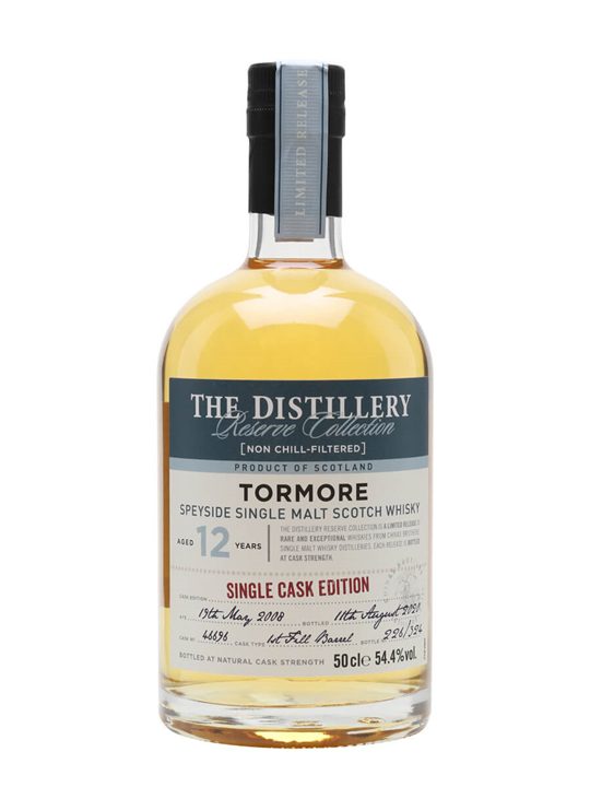 Tormore 2008 / 12 Year Old / Distillery Reserve Collection Speyside Whisky