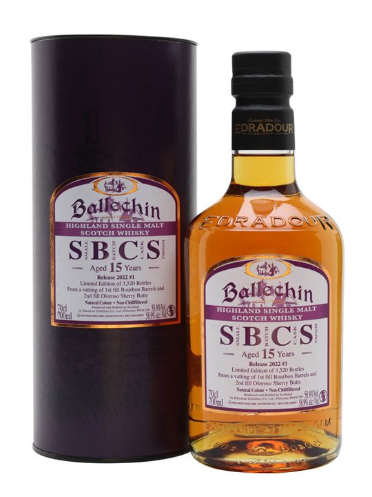 Ballechin 15 Year Old / SBCS / 2022 Release #1 Highland Whisky