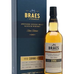 Braes of Glenlivet 1990 / 31 Year Old / Secret Speyside Speyside Whisky
